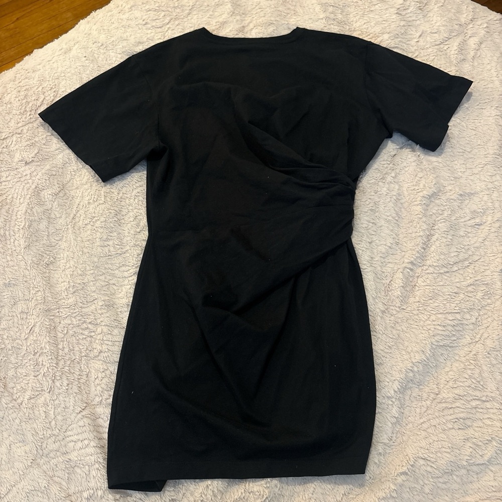 Frame Denim Black Mini Dress